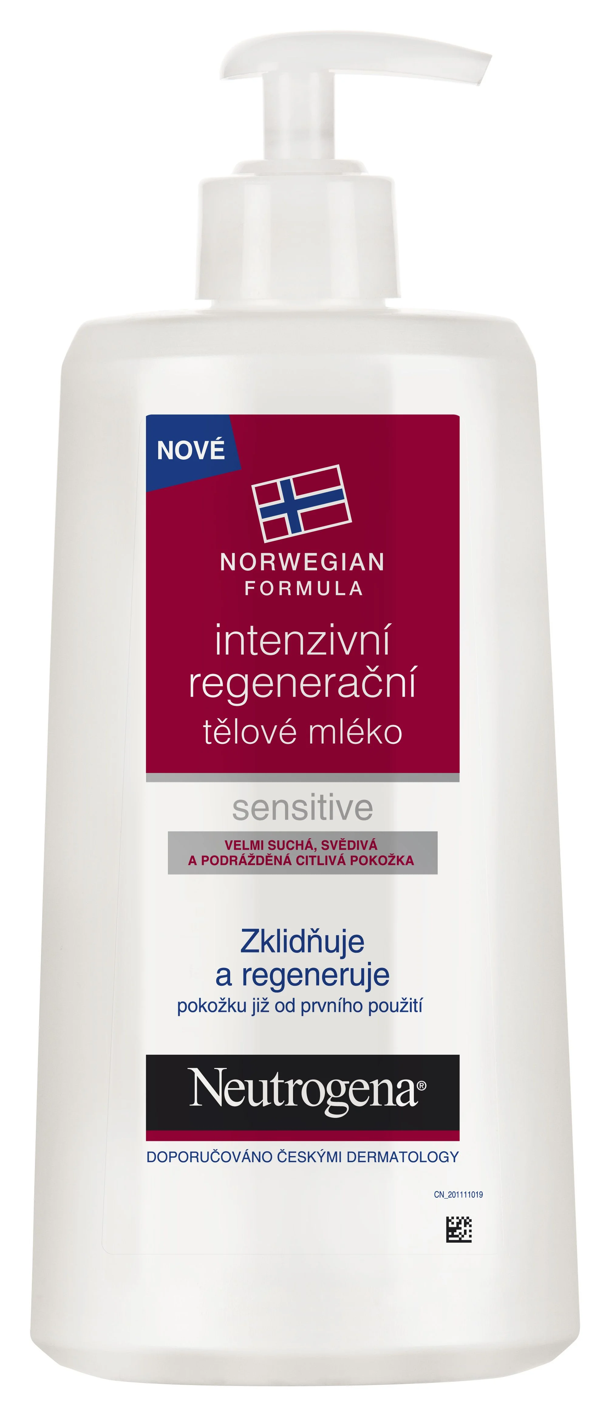 Neutrogena Sensitive Tělové mléko intenzivní 400 ml