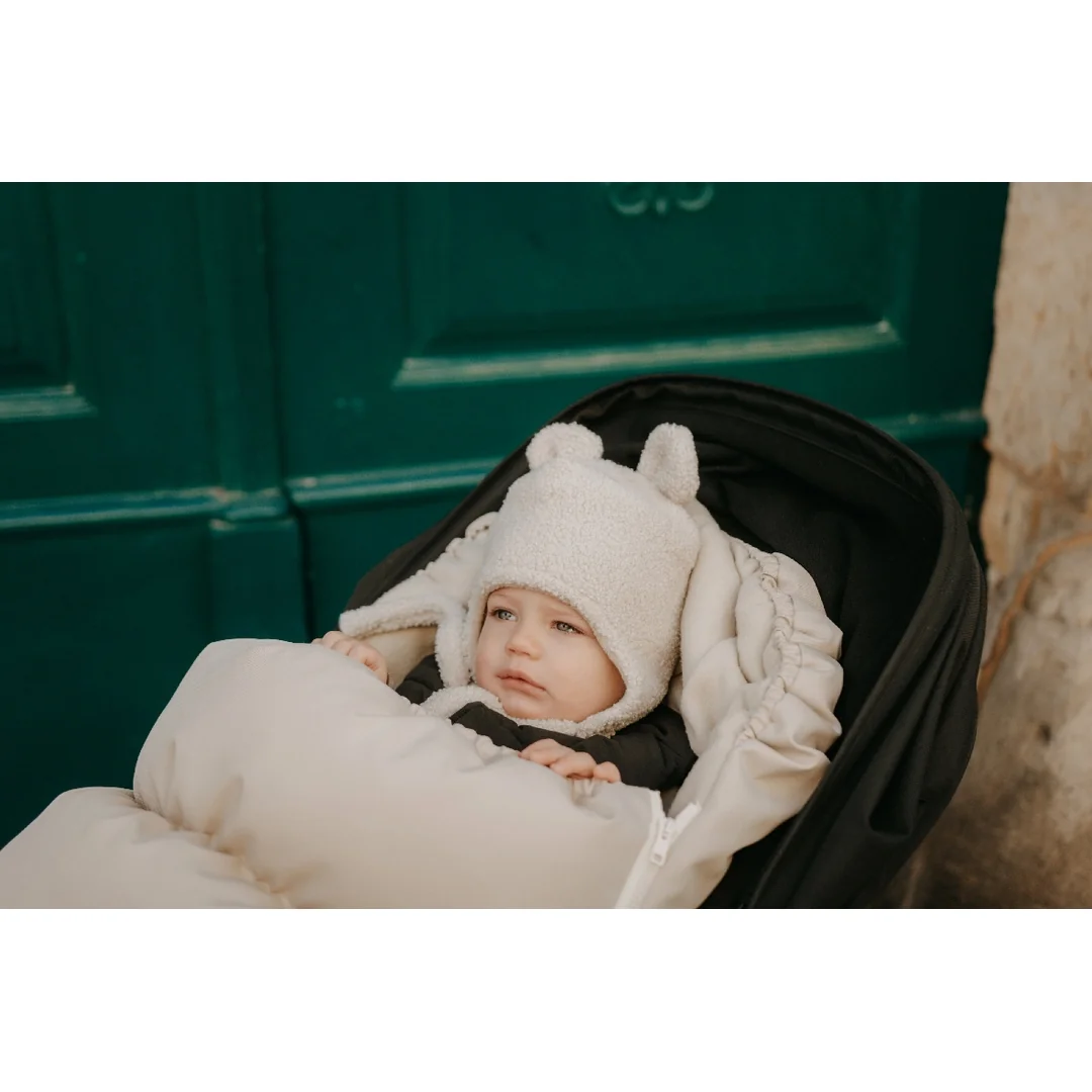 T-tomi Cap TEDDY Cream (0-3 měsíce)