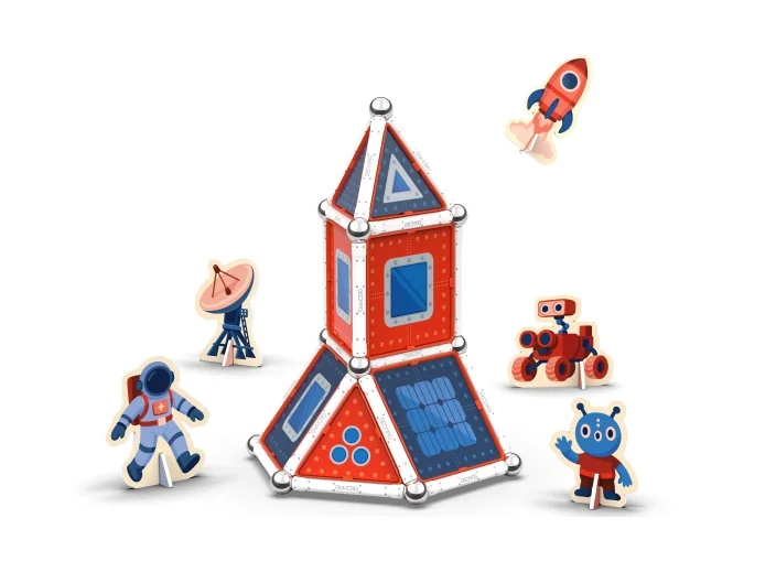 Geomag Stories Mars magnetická stavebnice 80 dílků
