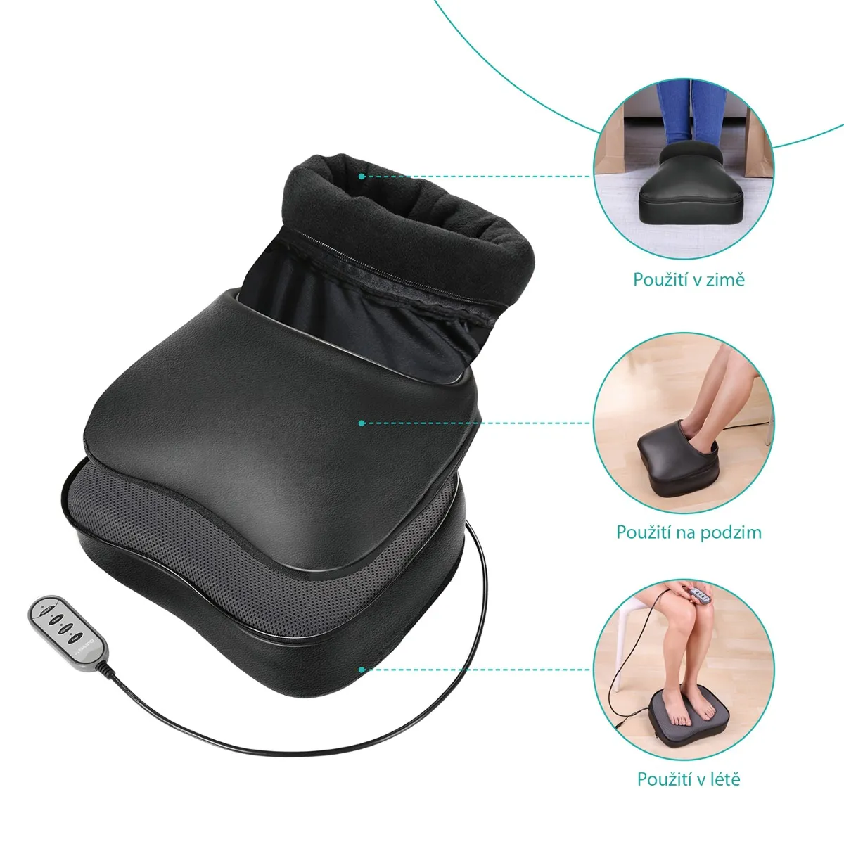 NAIPO MGF-1005 masážní přístroj na chodidla