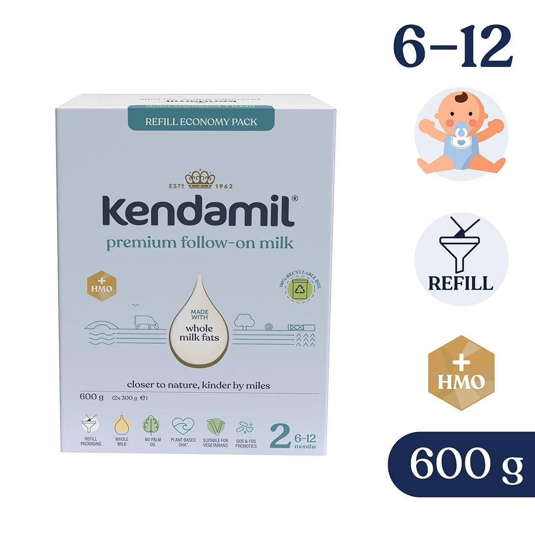 Kendamil Premium 2 600 g