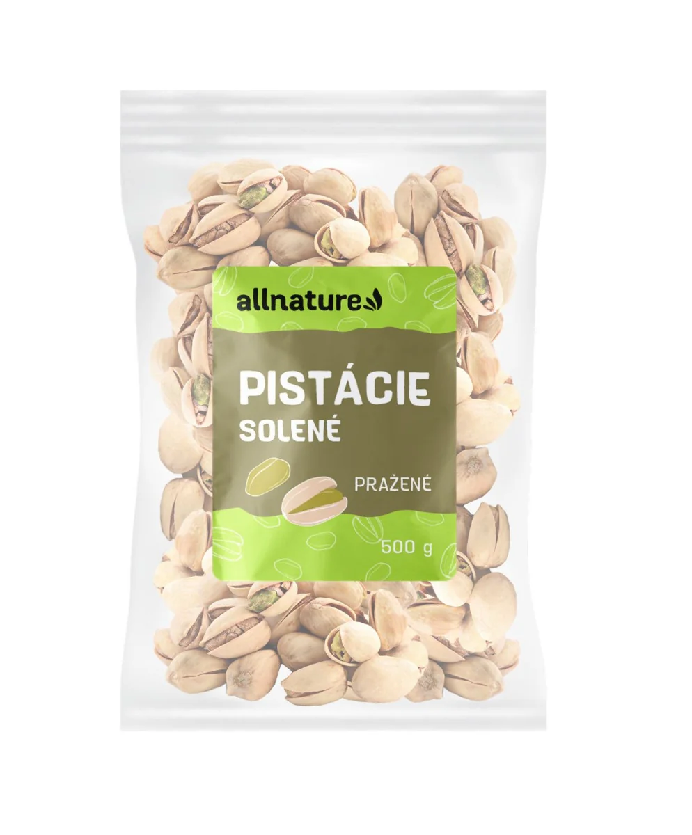 Allnature Pistácie pražené solené 500 g