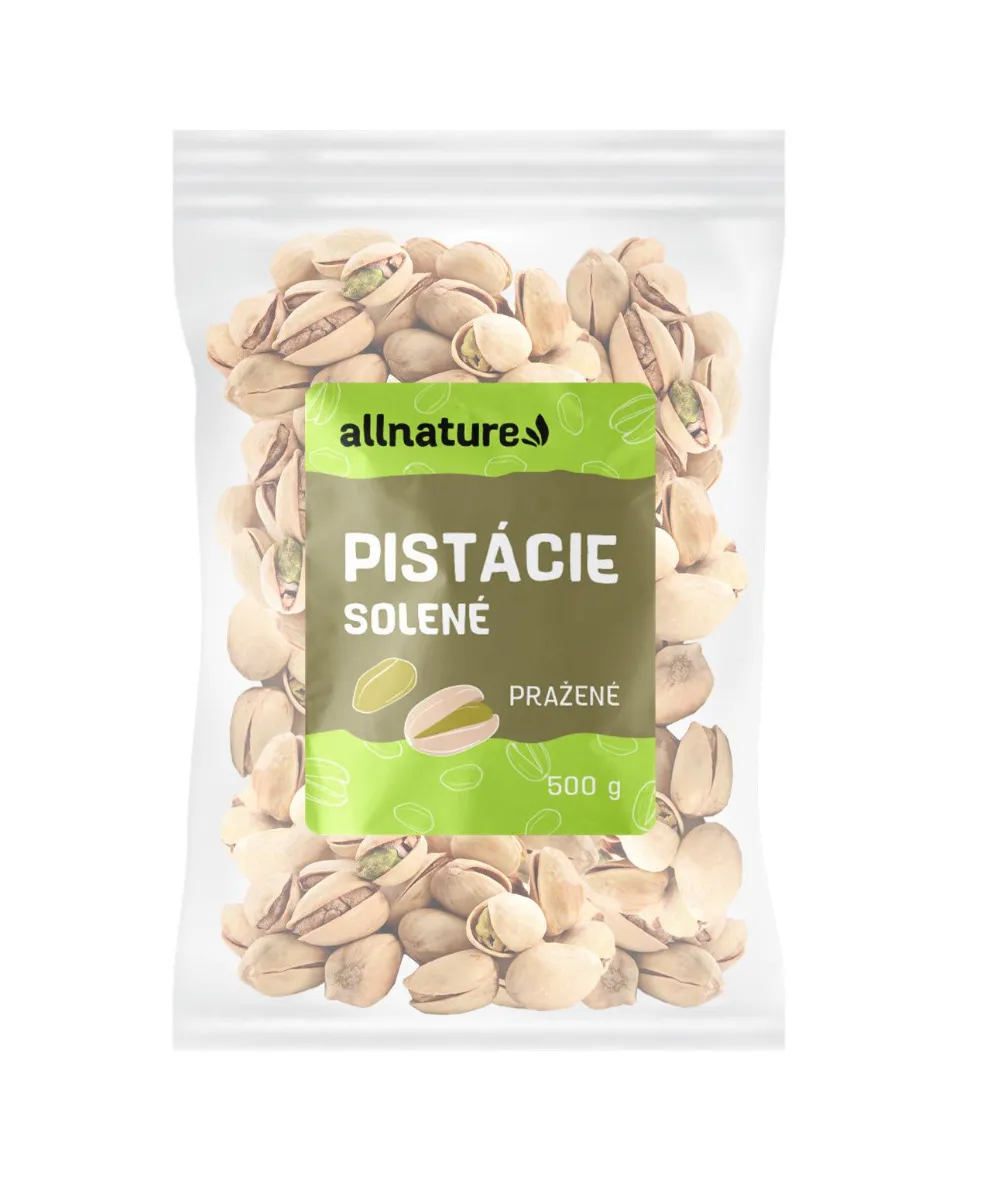 Allnature Pistácie pražené solené 500 g