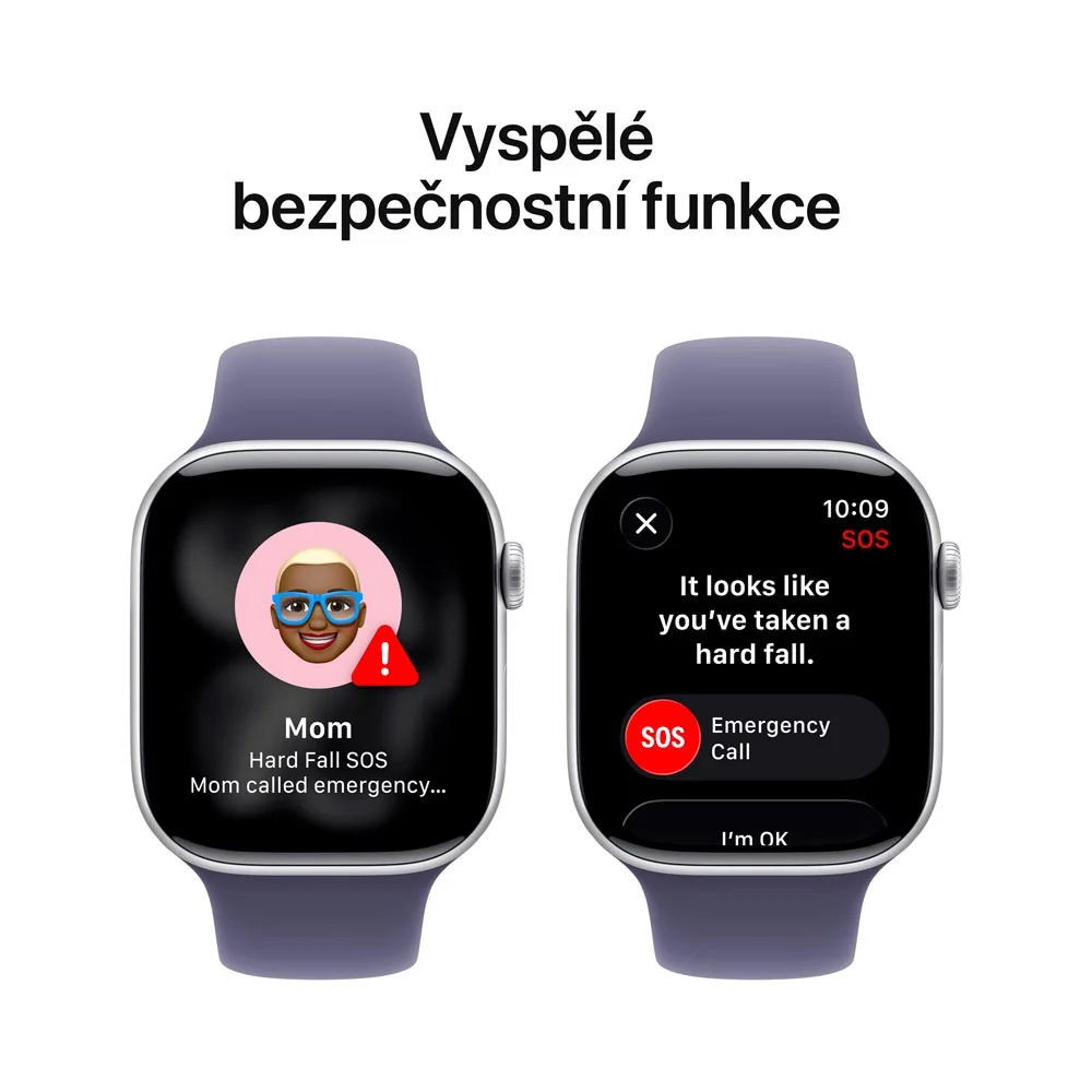 Apple Watch 11+ Cellular 46 mm sportovní řemínek S/M chytré hodinky