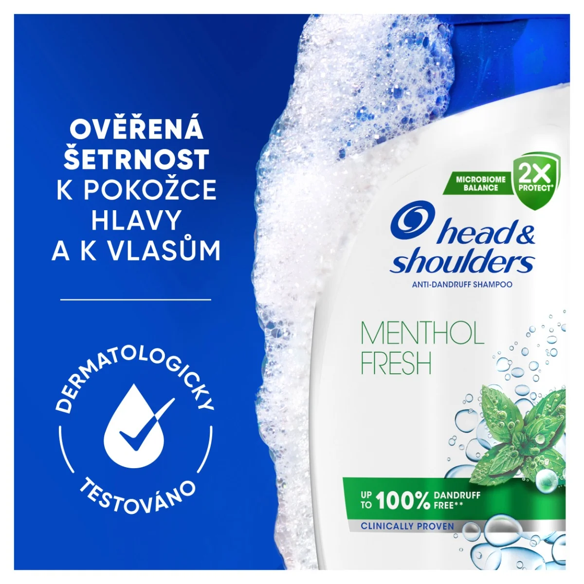 Head&Shoulders Menthol šampon proti lupům 800 ml