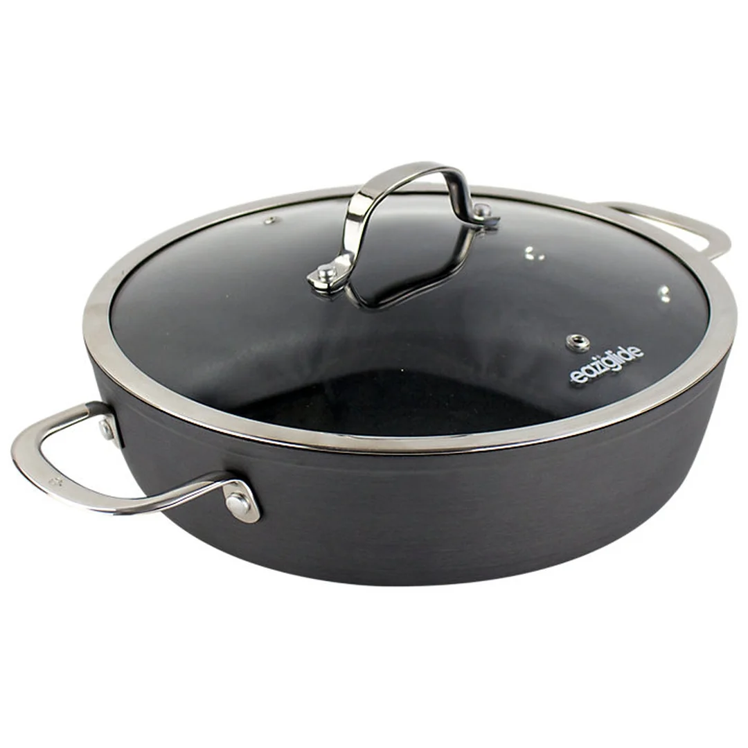 Imperial International LTD Eaziglide Neverstick3 nízký hrnec s poklicí 28 cm (0913)