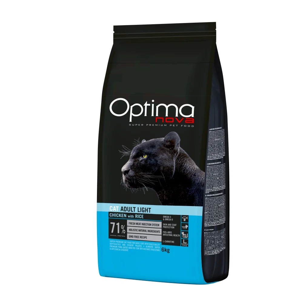OPTIMAnova Cat Adult Light 6 kg