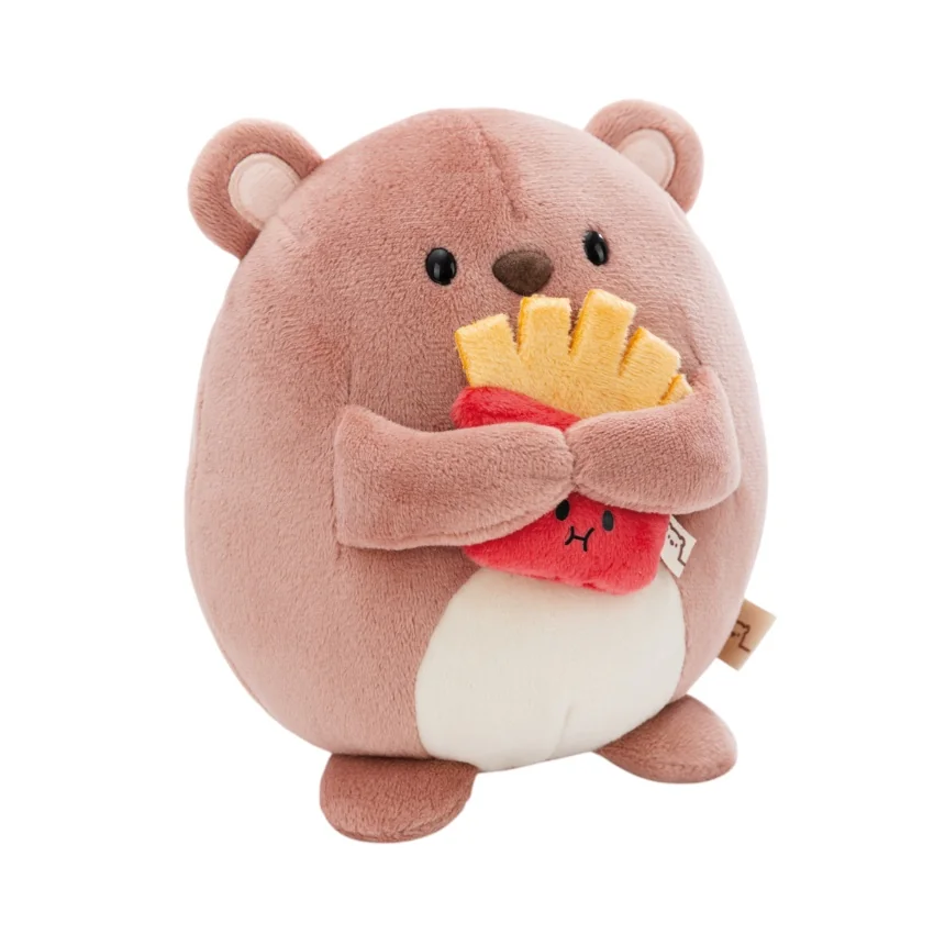Nici Plyš MyMochi Medvídek Nomo 27cm s hranolkami
