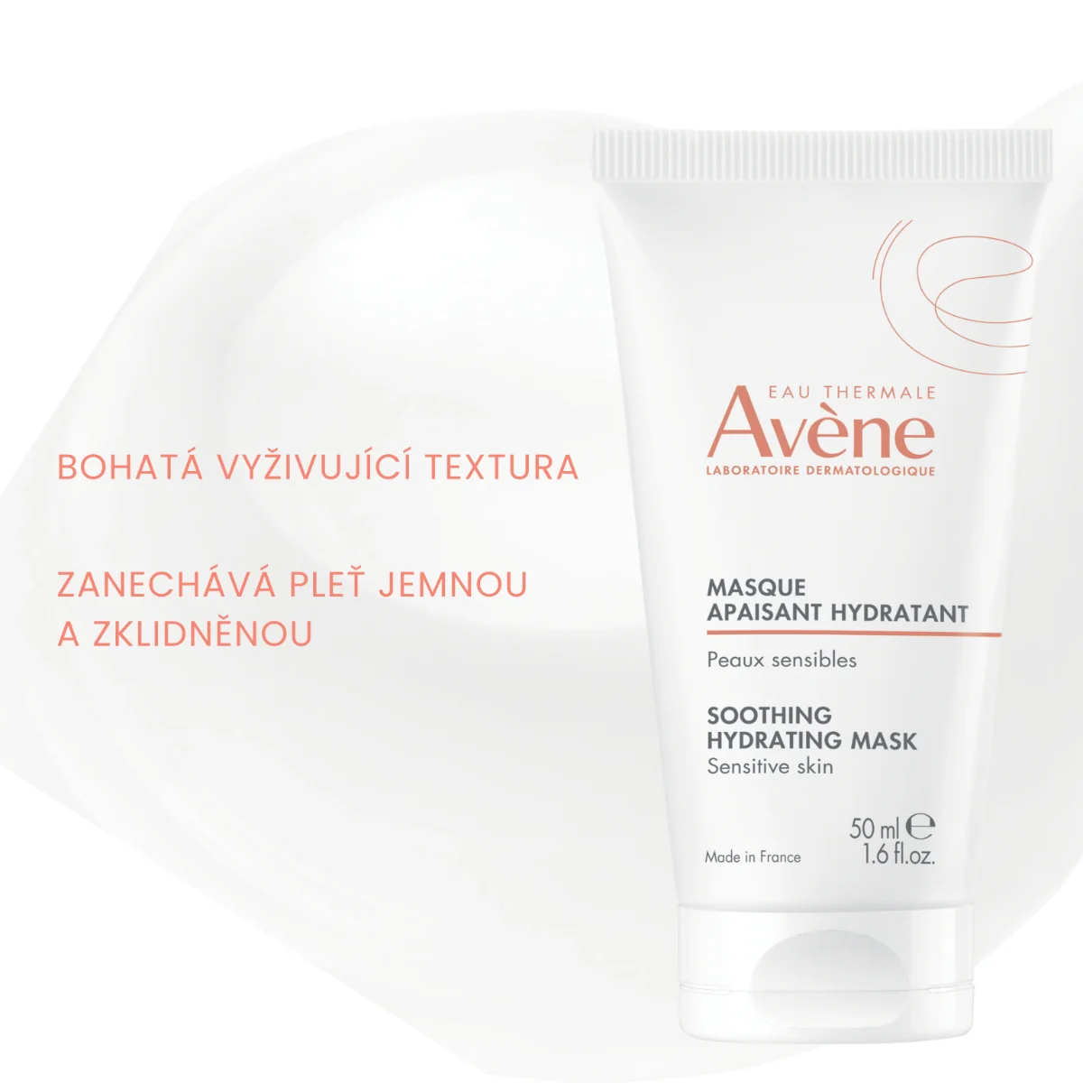 Avène Zklidňující hydratační maska 50 ml