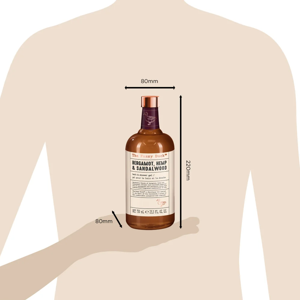 Baylis & Harding Pánský sprchový gel Bergamot, Konopí & Santalové dřevo 750 ml