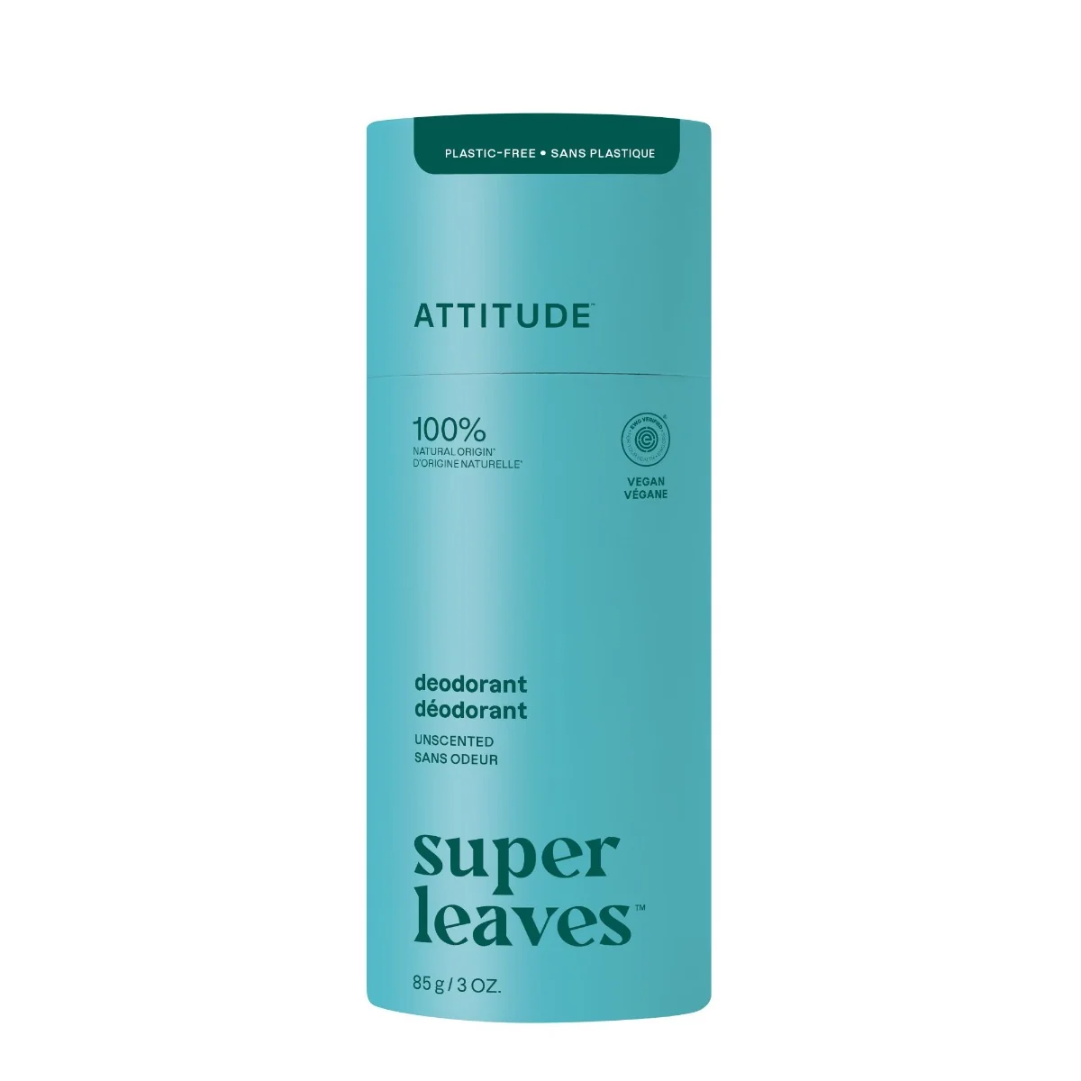 ATTITUDE Přírodní tuhý deodorant bez vůně 85 g