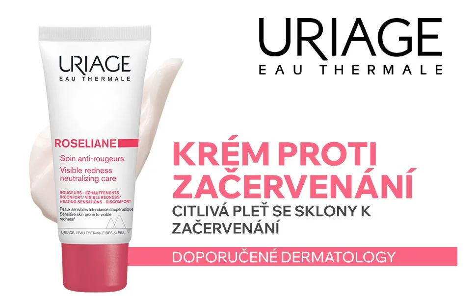 Uriage Roséliane Krém pro citlivou pleť se sklonem k zčervenání 40 ml