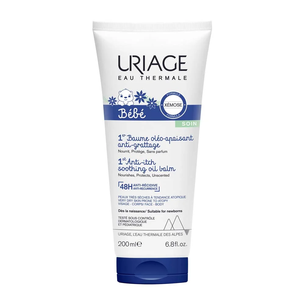 Uriage Bébé Zklidňující olejový balzám 200 ml