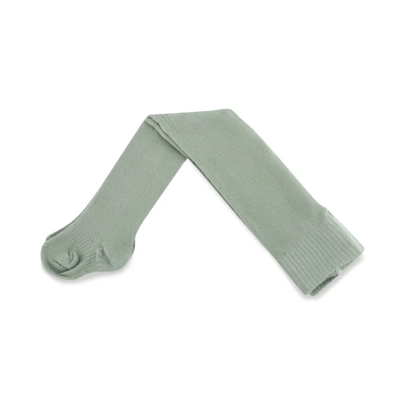 KipKep dětské punčocháče Stay-on-Tights 2-6m Calming Green