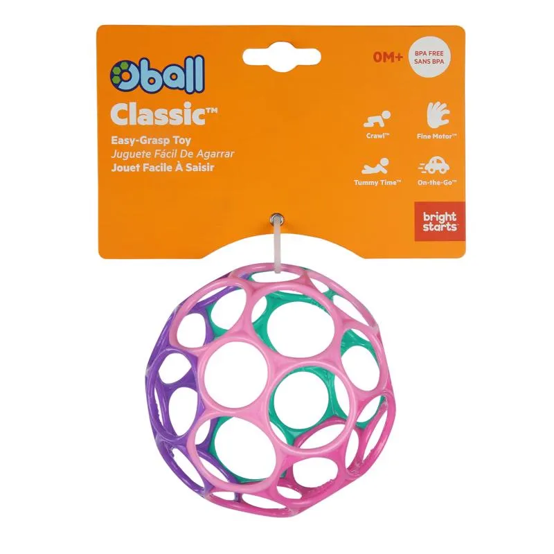 Brightstarts OBALL Classic 0m+ hračka 1 ks dívka