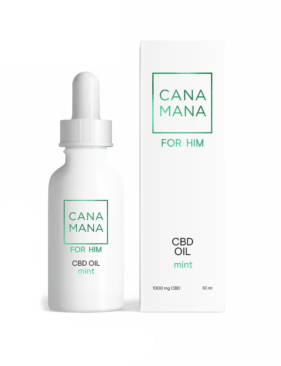 CANAMANA for Him CBD Oil mint 10 ml