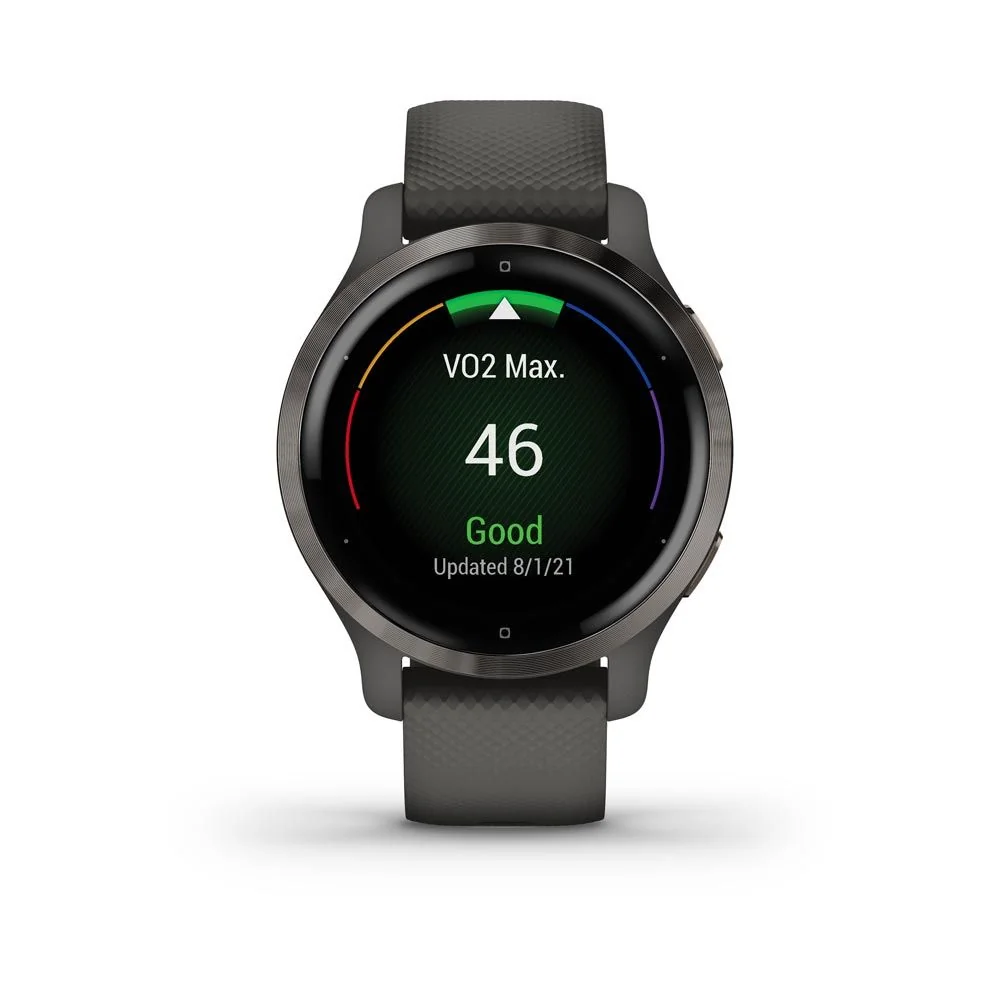 Garmin VENU 2S chytré hodinky Slate/Black
