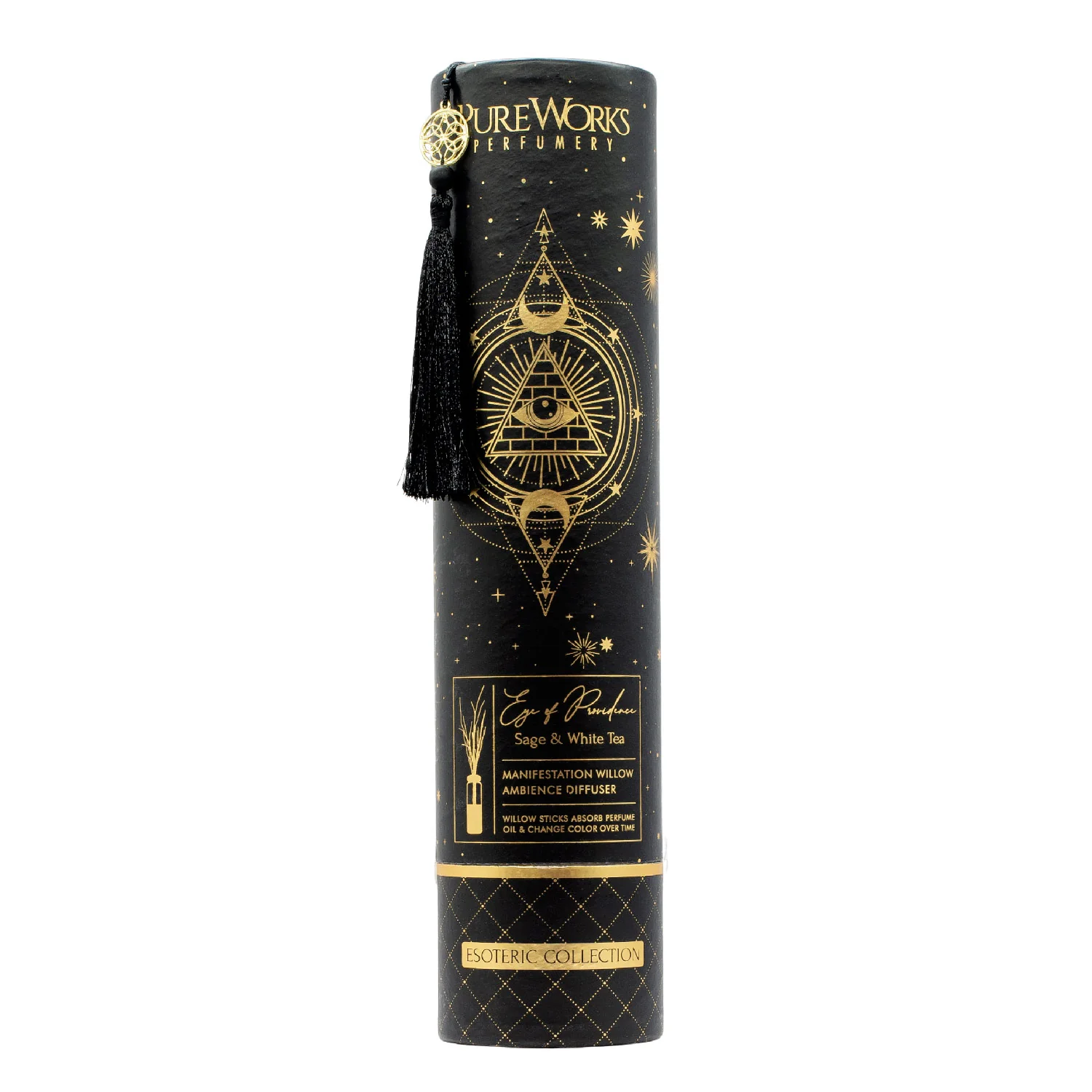 Song of India Organický vonný difuzér Pure Works - Sage & White Tea 100 ml