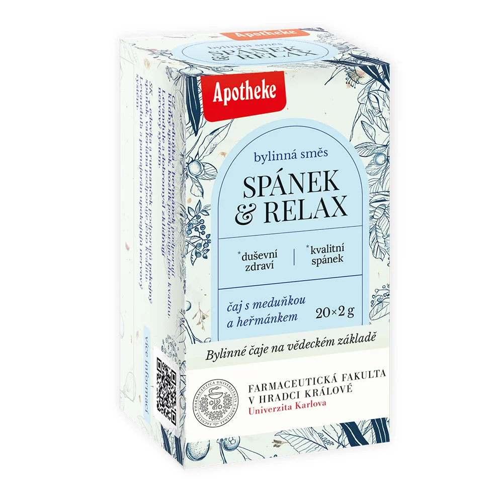 Apotheke Farmaceutická fakulta Spánek a relax porcovaný čaj 20x2 g
