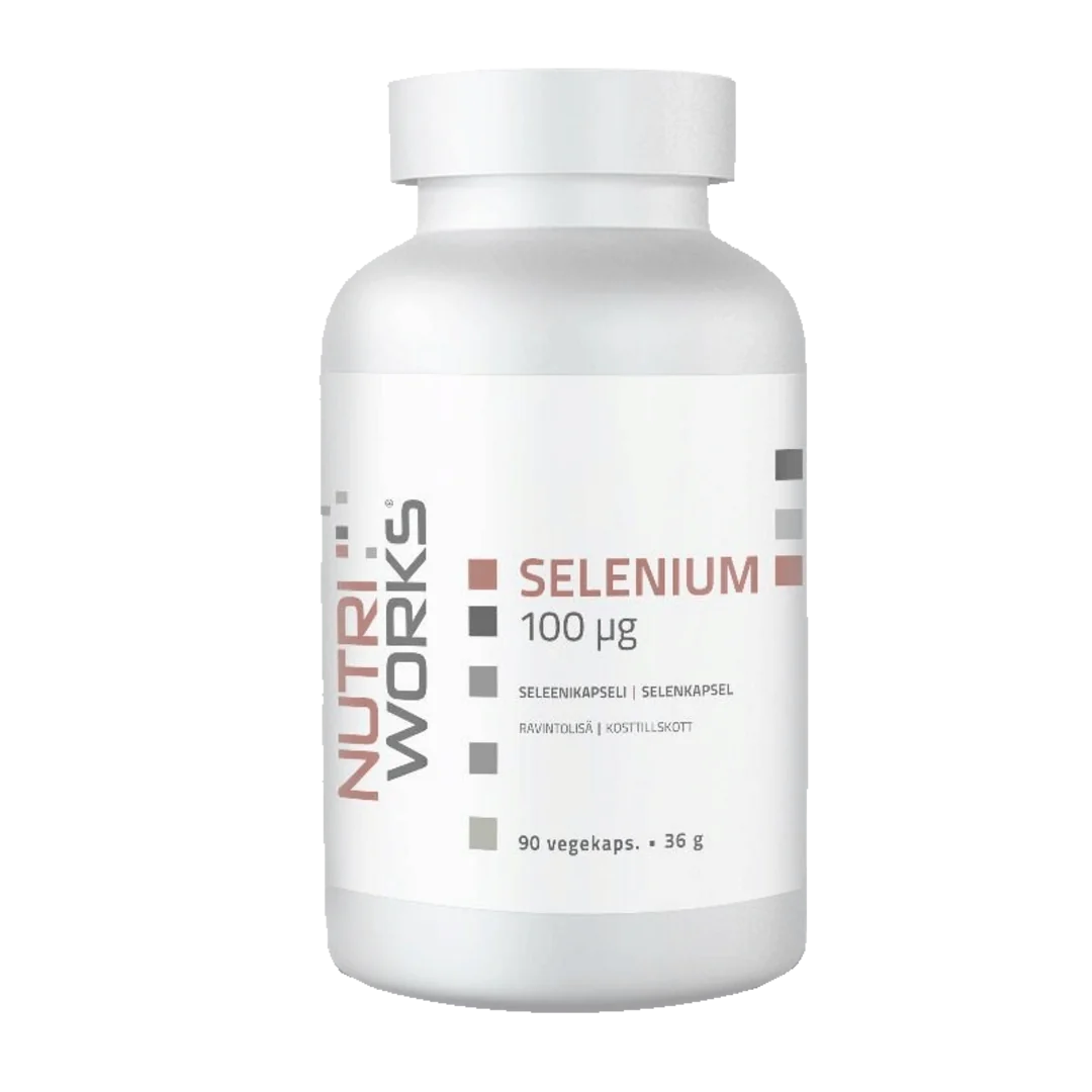 NutriWorks Selenium 100µg - 90 kapslí