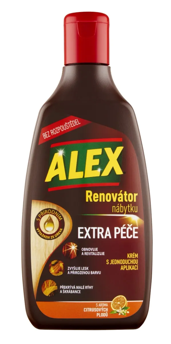 Alex Extra péče Renovátor nábytku krém 250 ml