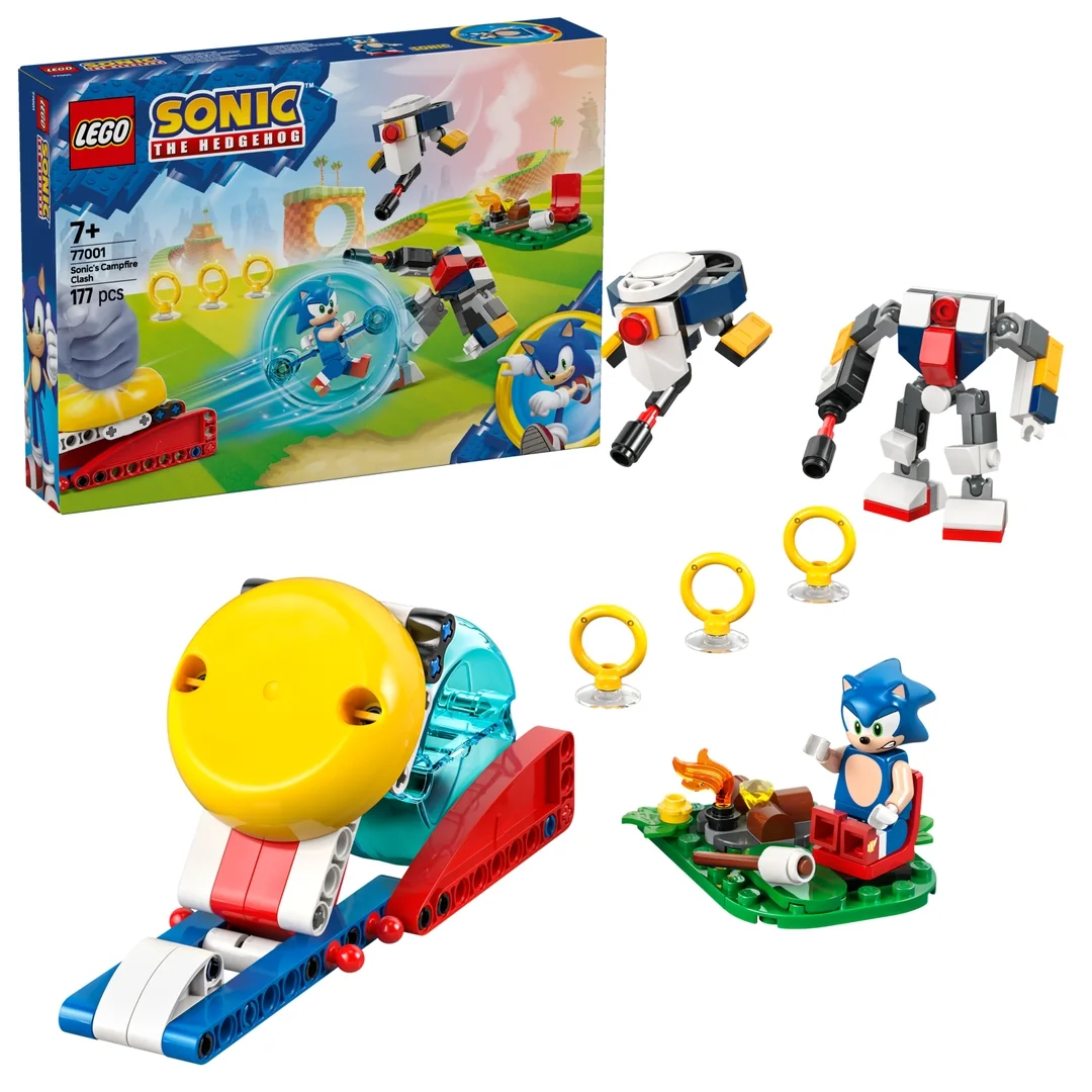 LEGO® Sonic the Hedgehog™ 77001 Sonic a souboj u táboráku
