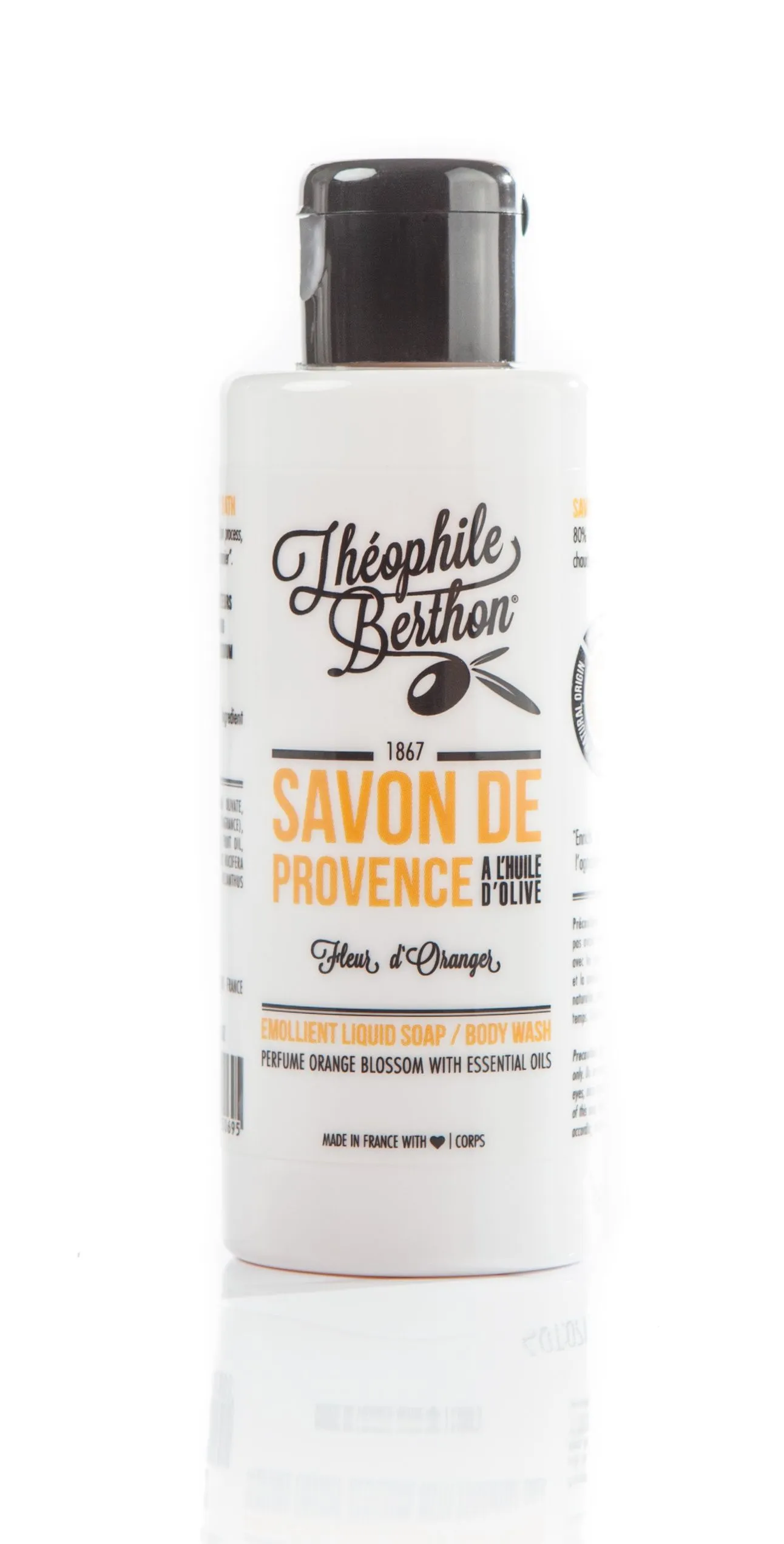 Theophile Berthon Savon de Provence vůně pomerančového květu tekuté mýdlo 100 ml