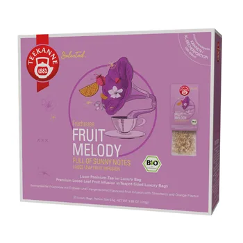 Teekanne Fruit Melody Luxury Bags BIO 20x5,5 g