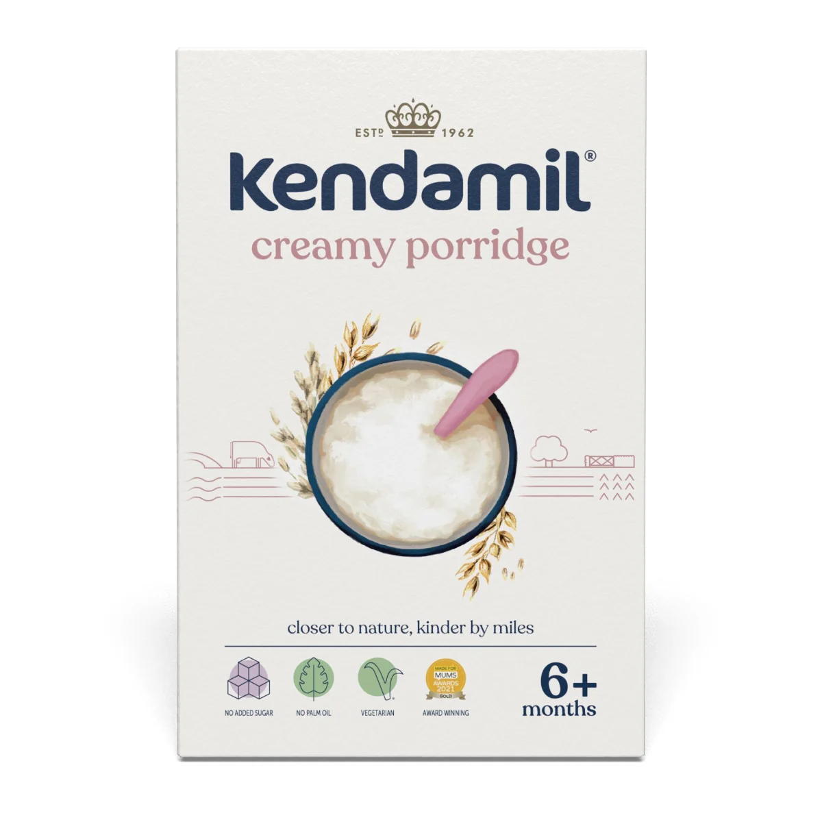 Kendamil Mléčná krémová ovesná kaše 150 g