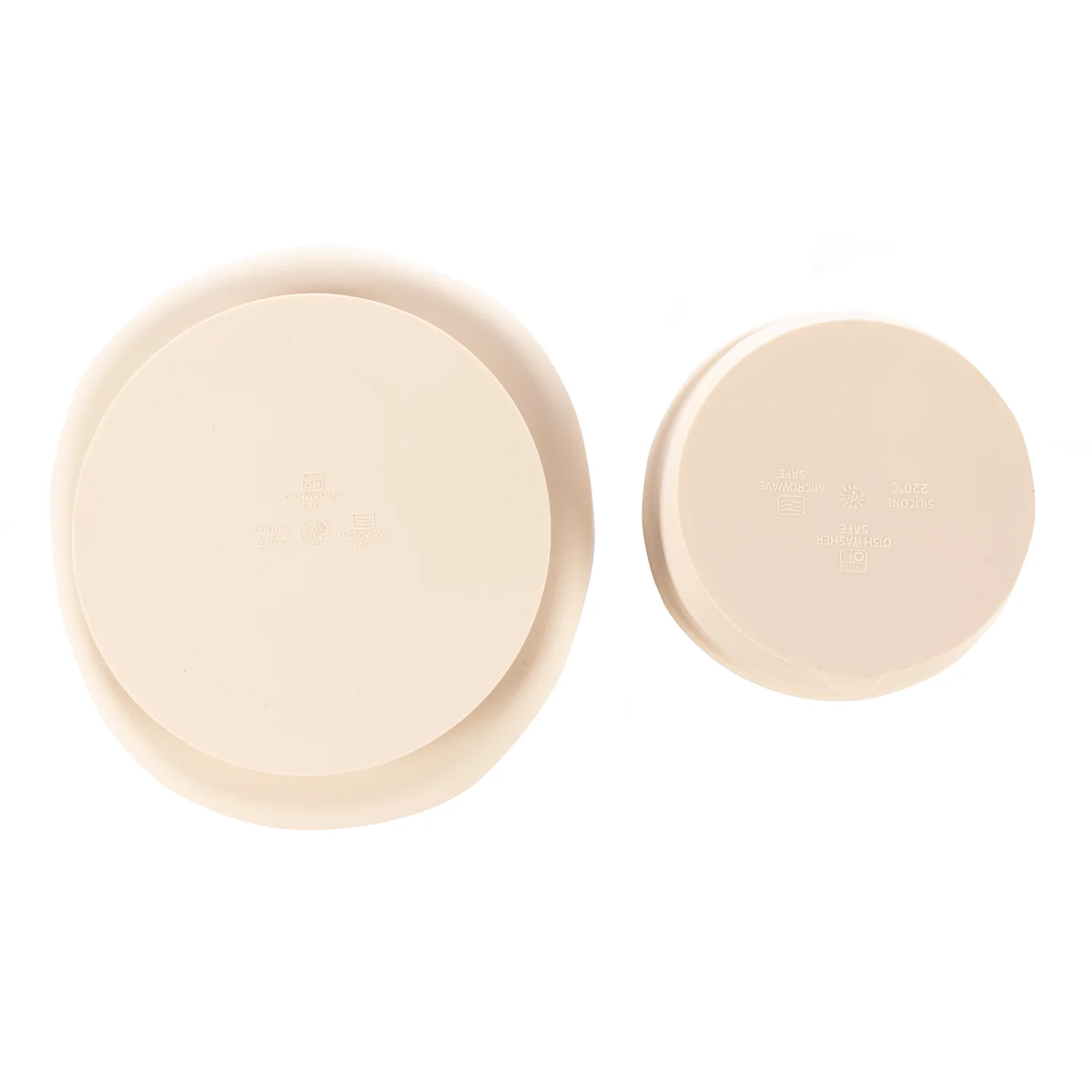 Zopa Silikonová dětská jídelní sada, Sand Beige 3