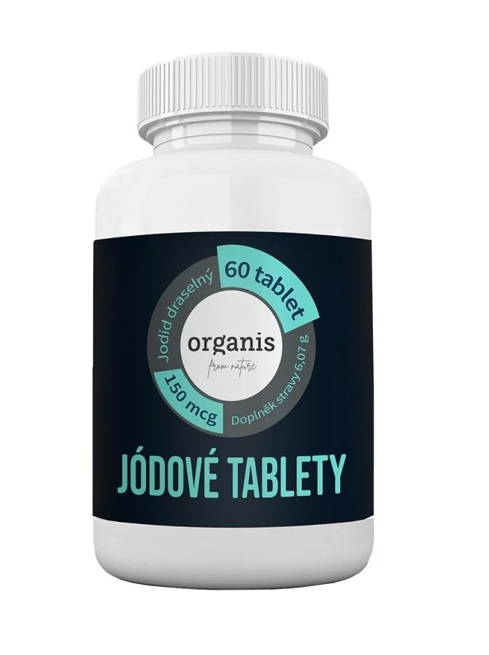 Organis Jódové tablety 150 mcg 60 tablet