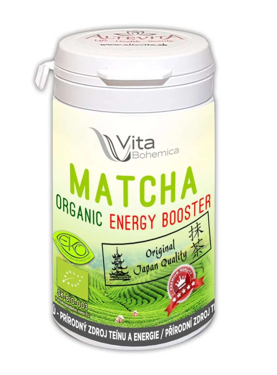 Vita Bohemica Matcha Energy booster 80 kapslí