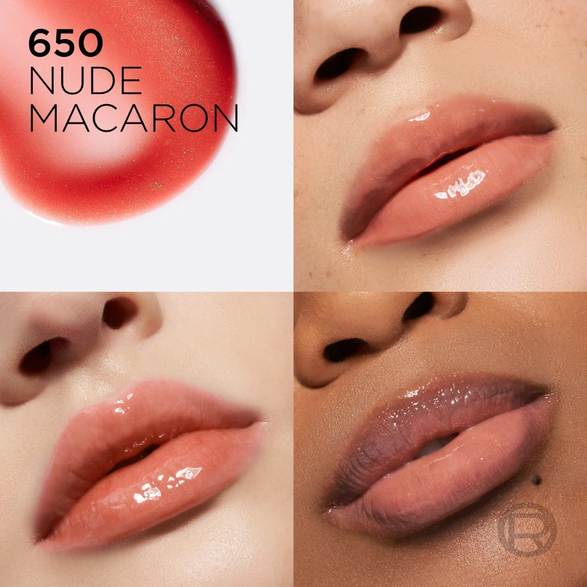 Loréal Paris Plump Ambition 650 Nude Macaron lesk na rty 5 ml