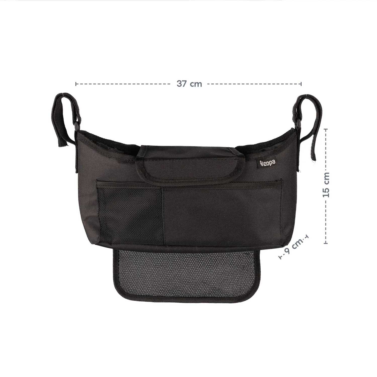 Zopa Organizér na kočárek Plus, Black 1