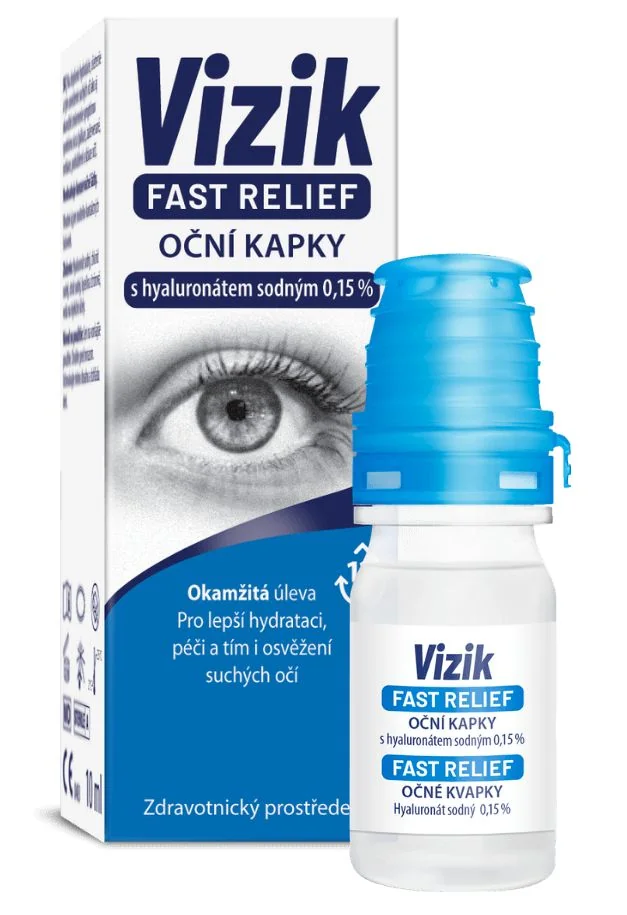 Vizik Fast Relief oční kapky 10 ml