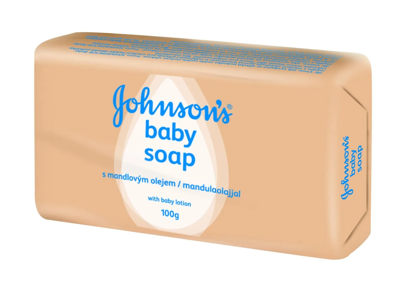 JOHNSON’S® Baby mýdlo s mandlovým olejem 100g