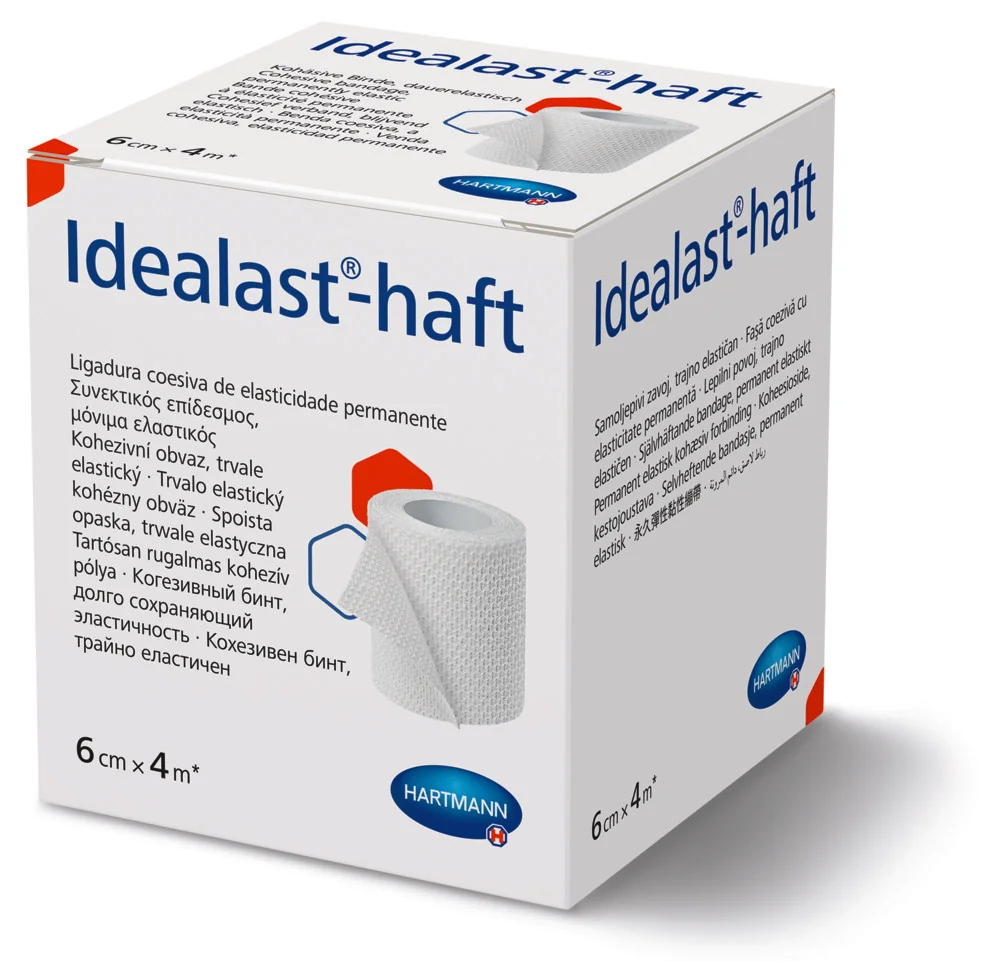 Hartmann Idealast-haft 6 cm x 4 m obinadlo elastické bílé