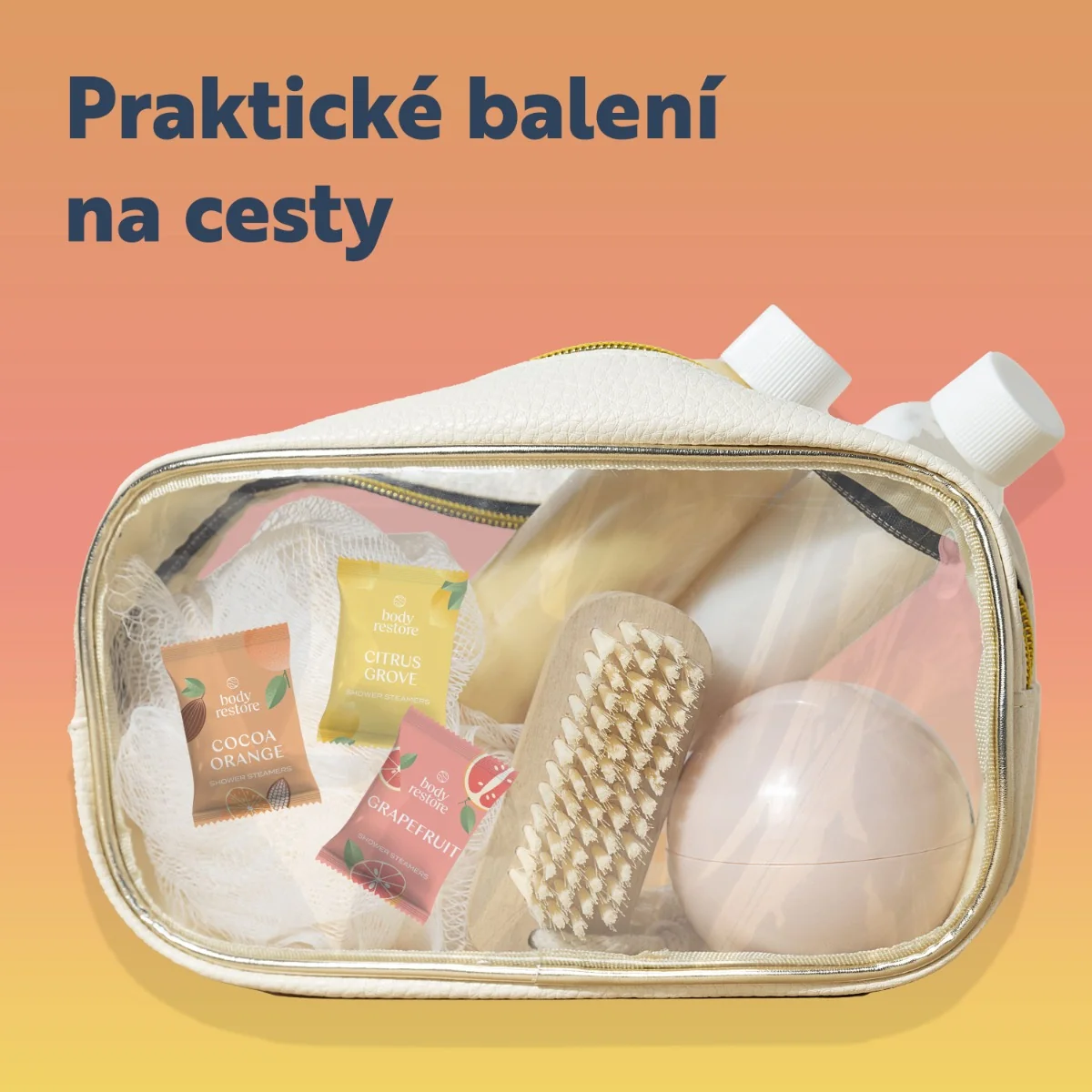 Body Restore Aromatické tablety do sprchy citrusy 15 ks