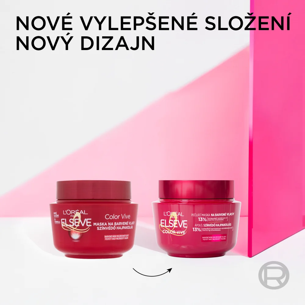 Loréal Paris Elseve Color Vive maska na barvené vlasy 300 ml