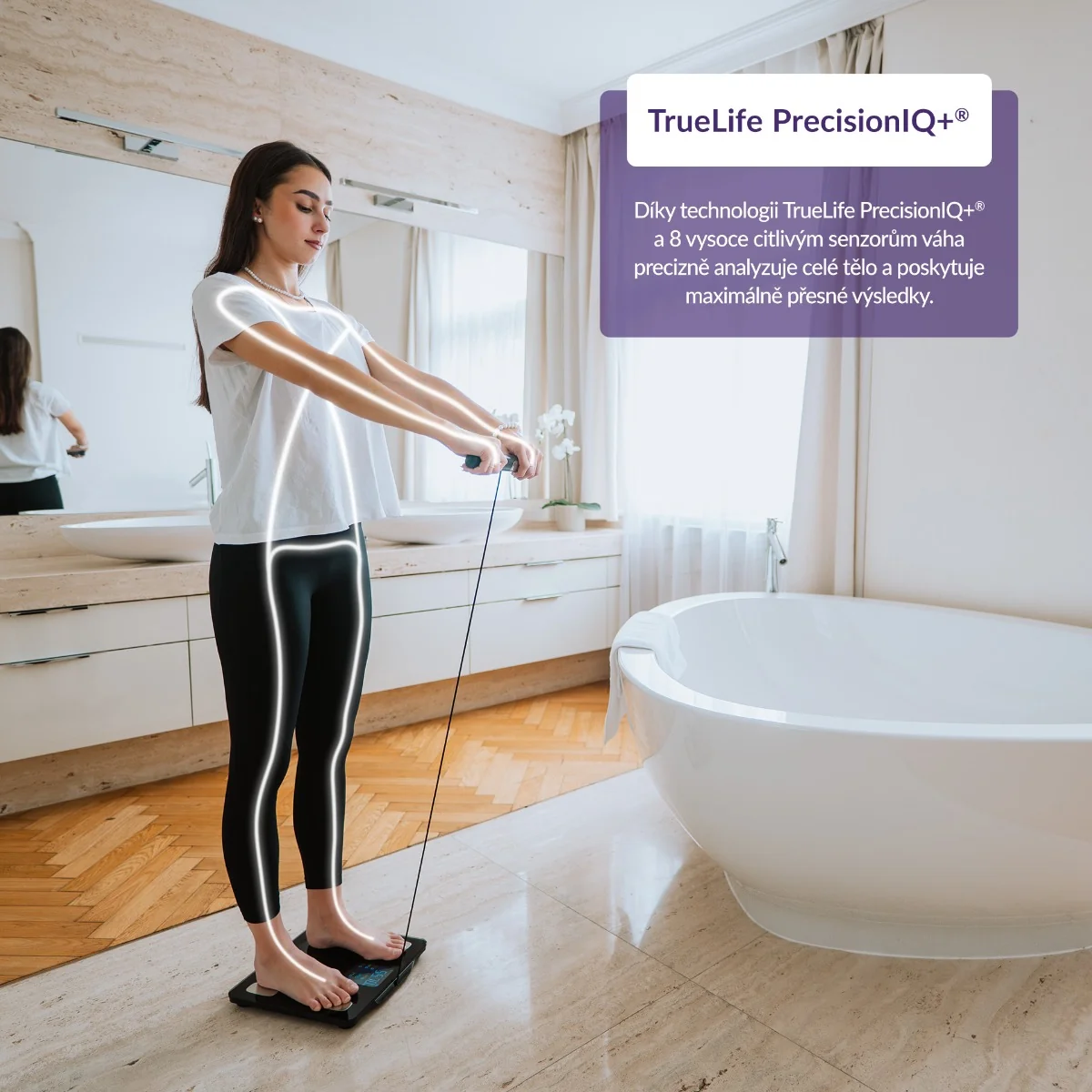 Truelife FitScale W8 osobní váha black