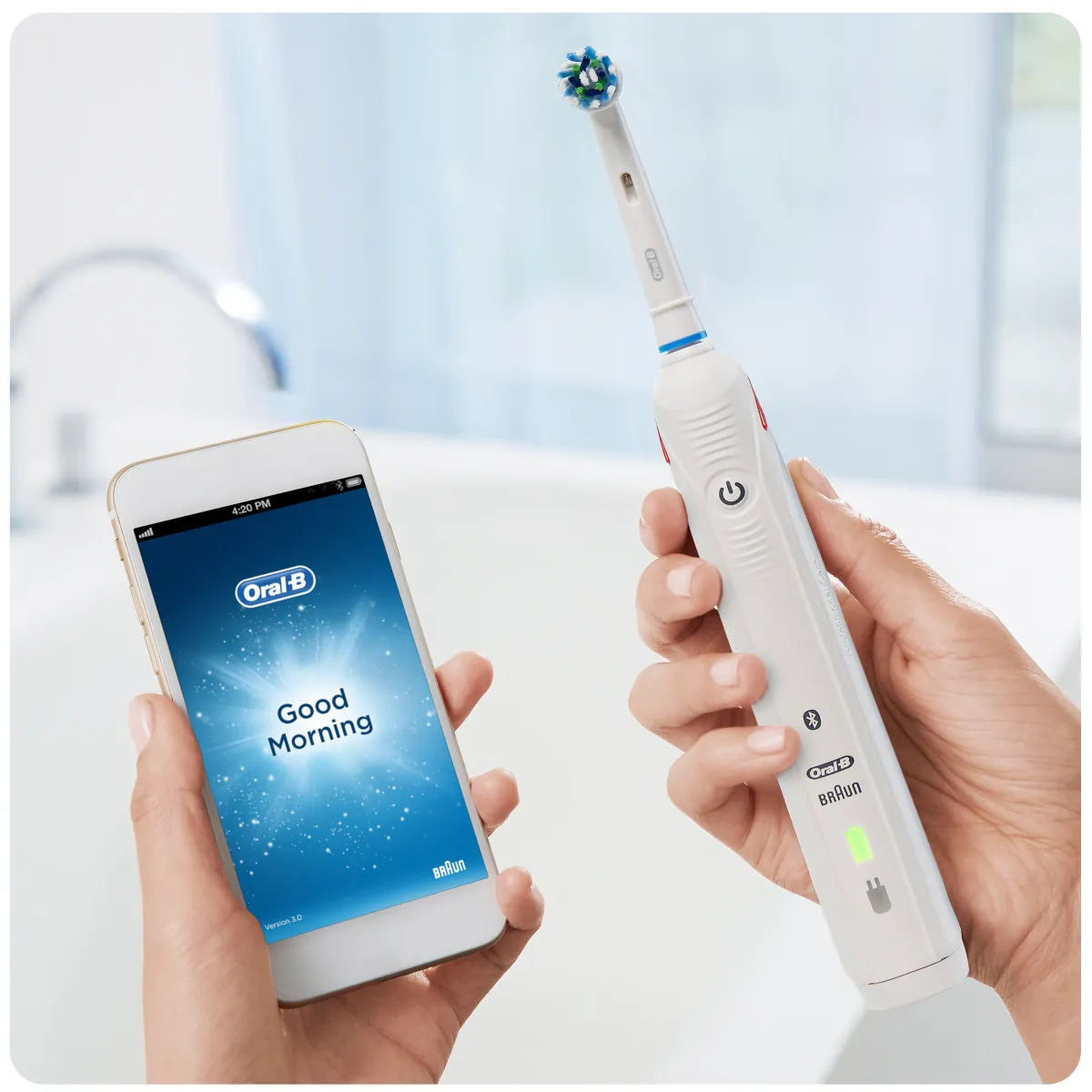 Oral-B SMART 5 5900 CROSS ACTION DUO elektrický zubní kartáček 2 ks