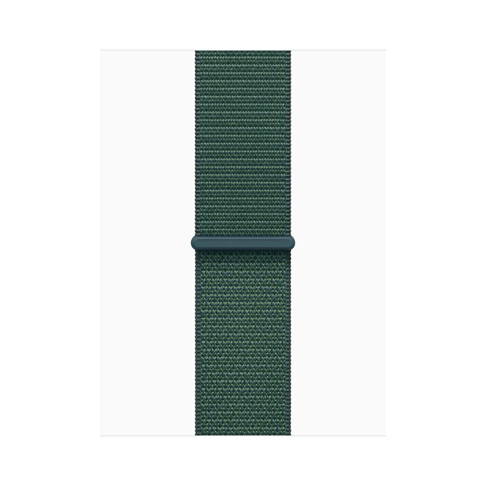 Apple Watch SE 40 mm sport loop chytré hodinky starlight/lake green