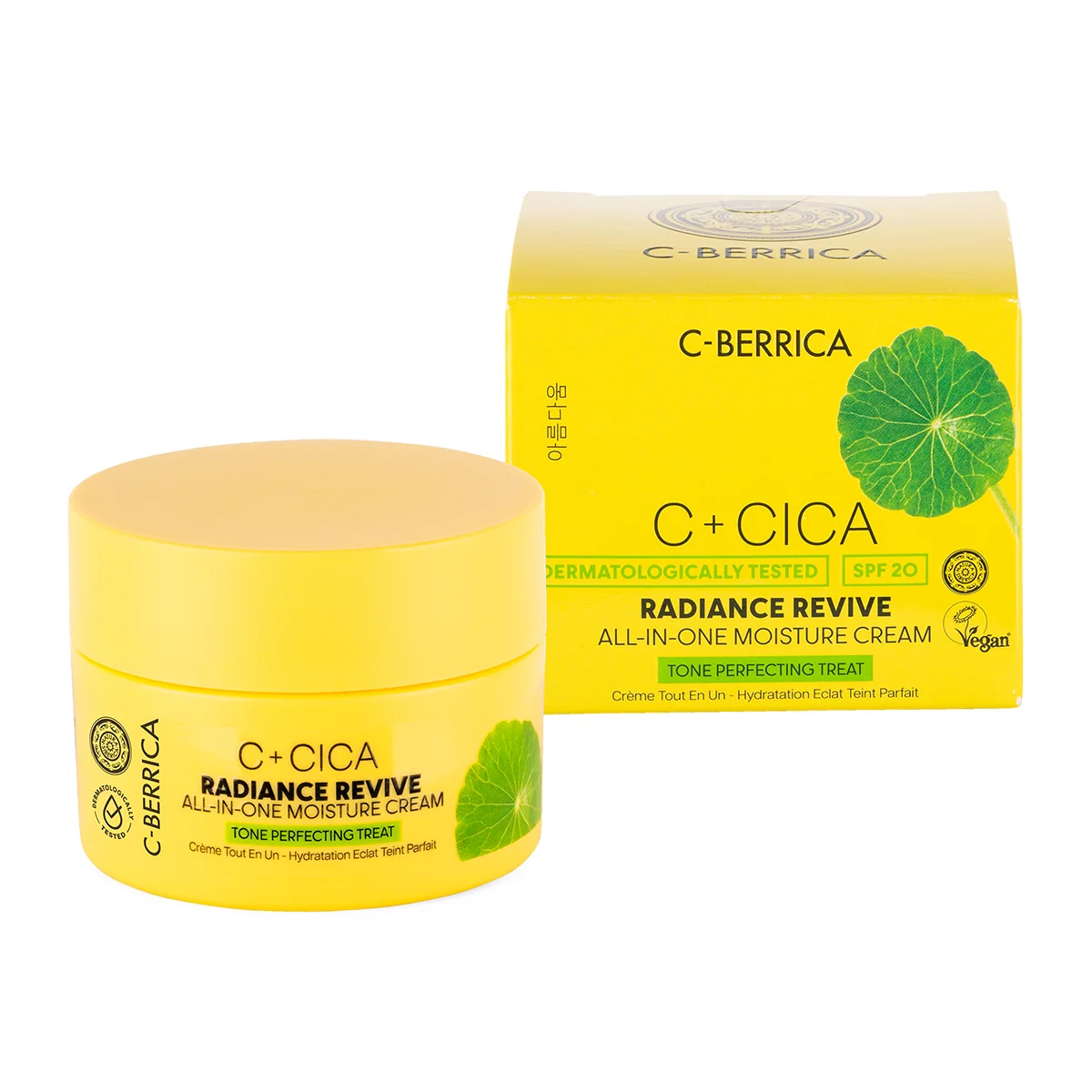 Natura Siberica CICA C-Berrica Radiance Revive All in One hydratační pleťový krém 50 ml