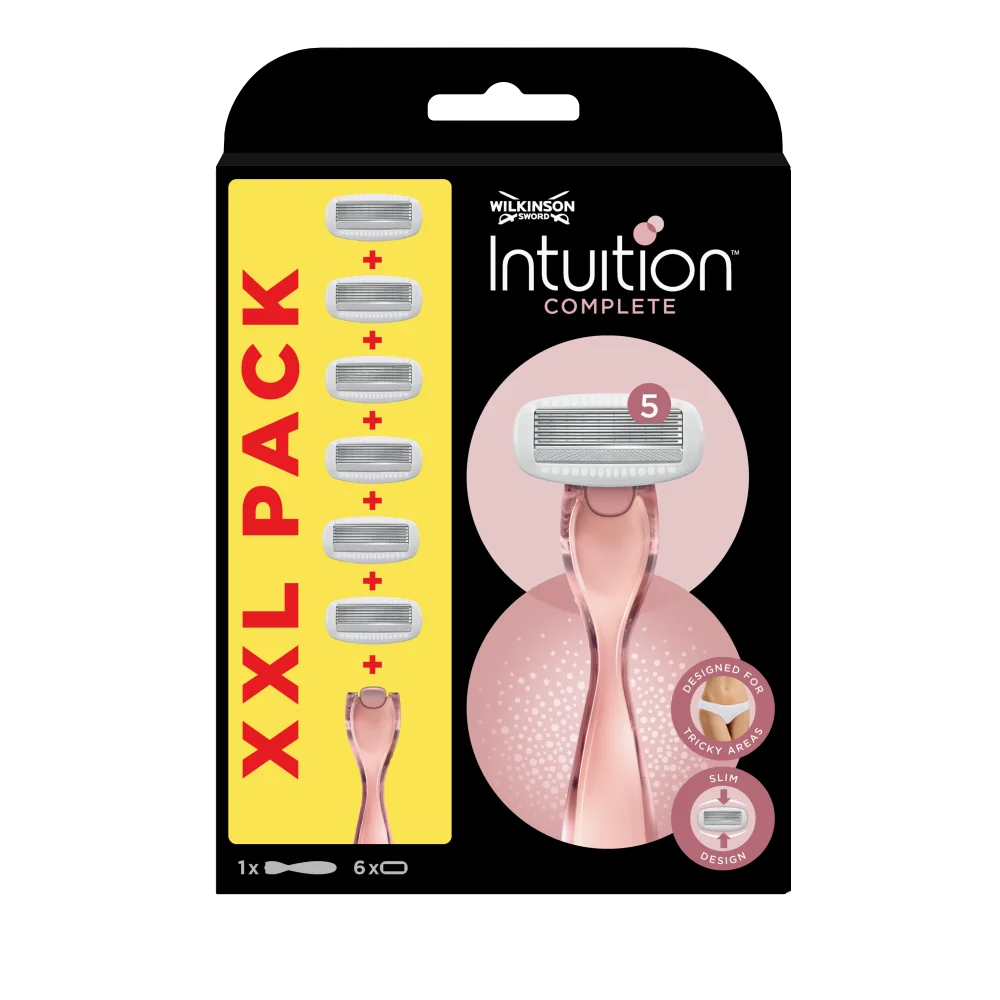 Wilkinson Intuition Complete XXL pack holicí strojek +6 hlavic
