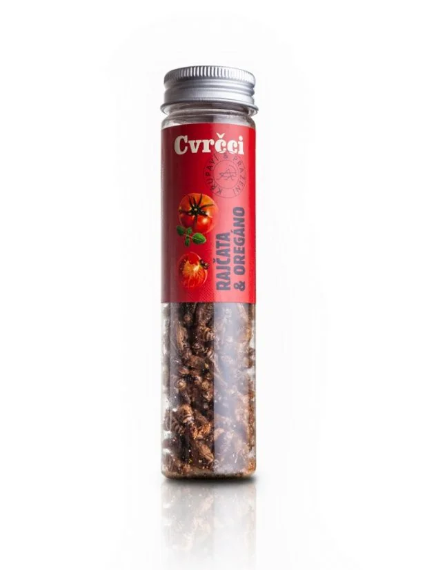 SENS Křupaví & pražení cvrčci Rajče & Oregáno 20 g
