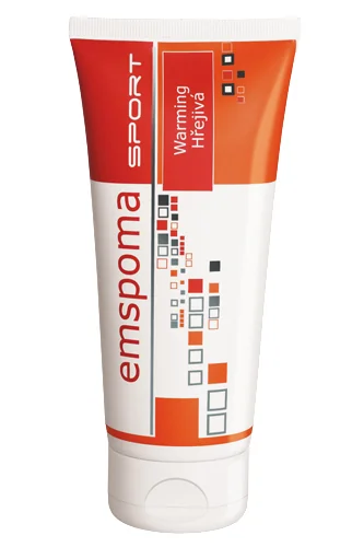EMSPOMA Sport Hřejivá masážní emulze O tuba 200 ml