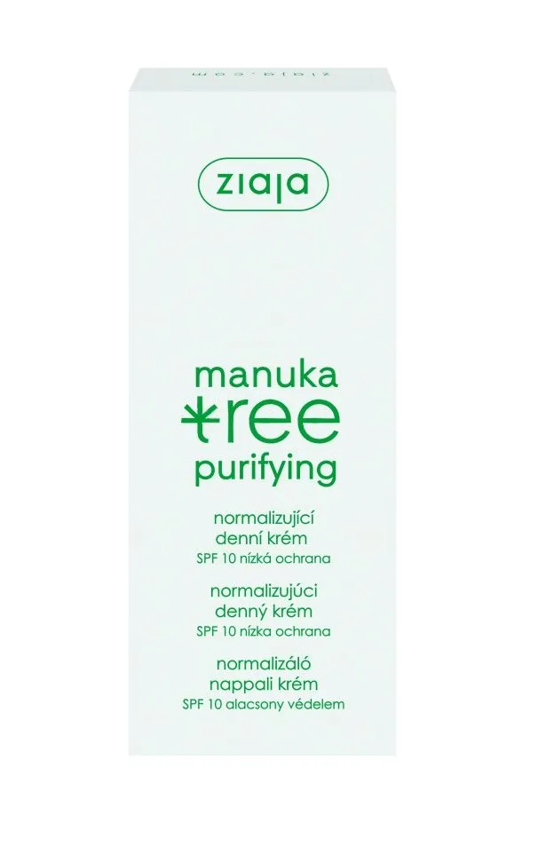 Ziaja Manuka tree Denní krém normalizující SPF10 50 ml