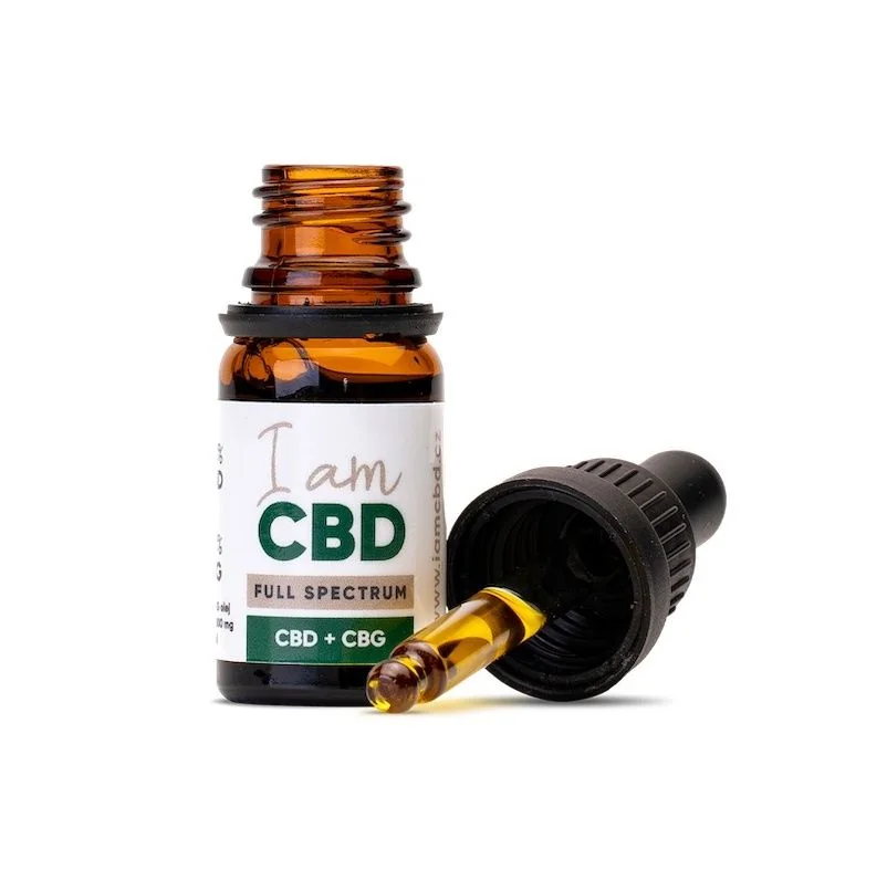 I am CBD Full Spectrum CBD 5% a CBG 5% olej 10 ml