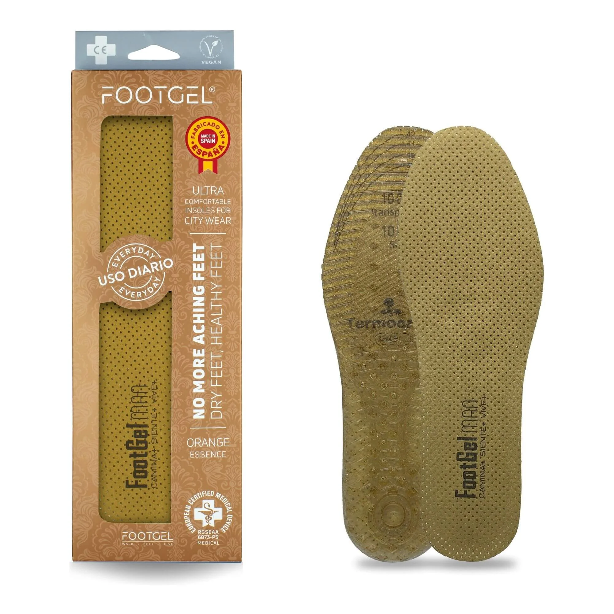 FOOTGEL Vložky do bot WALKING MEN EU 39-42 