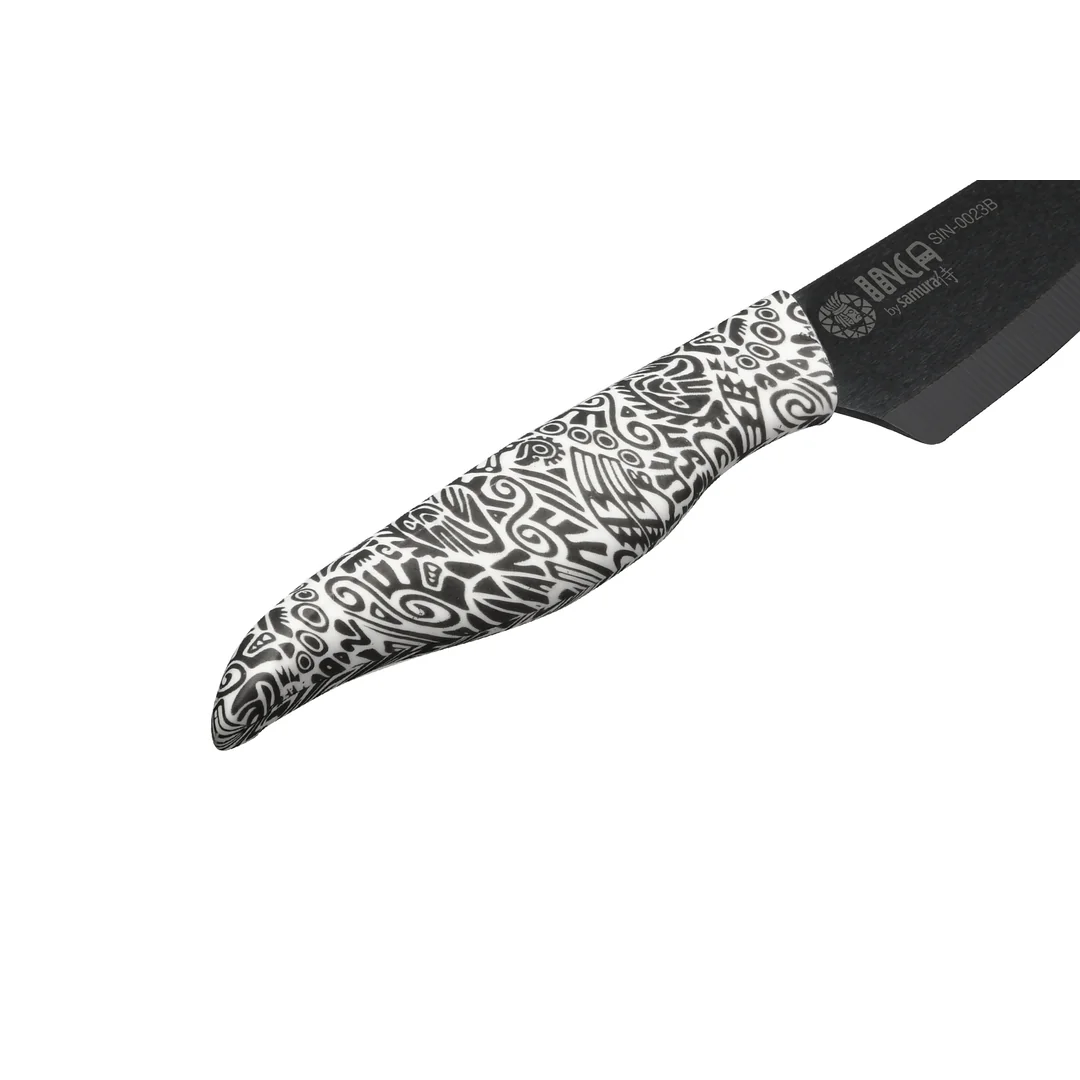 Samura INCA Univerzální keramický nůž 15,5 cm s čepelí z černé zirkonie (SIN-023B)
